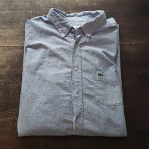 Men's 3XLT Lacoste Chambray button down
